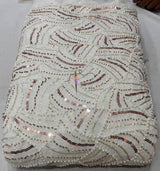 Heavy handwork embroidery