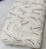 Heavy handwork embroidery