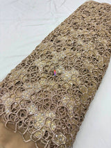 Zari cutwork