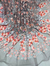 Aplic work embroidery