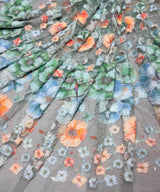 Aplic work embroidery