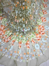 Aplic work embroidery