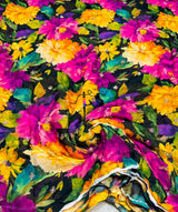 Digital print booti embroidery