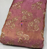 Tissue coading embroidery