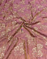 Tissue coading embroidery