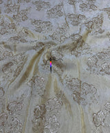 Tissue coading embroidery