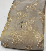 Tissue coading embroidery