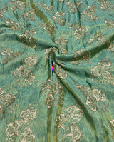 Tissue coading embroidery