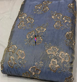 Tissue coading embroidery