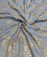 Tissue coading embroidery