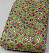 Gota mirror embroidery