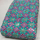 Gota mirror embroidery