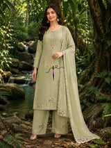 Salsa crush cutdana embroidery