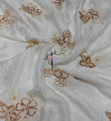Chinon cutdana embroidery