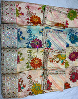 Multi thread embroidery