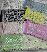 Gota mirror embroidery