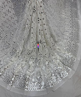 Gota mirror embroidery