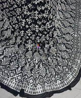 Gota mirror embroidery