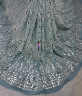 Gota mirror embroidery