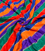 Stripes embroidery
