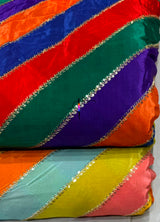 Stripes embroidery