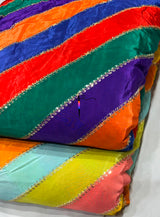 Stripes embroidery