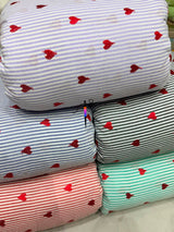 Stripes embroidery