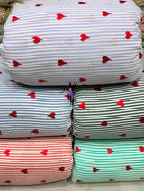 Stripes embroidery