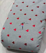 Stripes embroidery