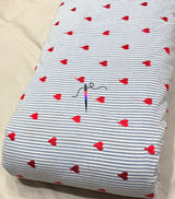 Stripes embroidery