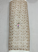 Heavy cutdana embroidery