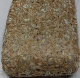 Heavy cutdana embroidery