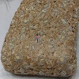 Heavy cutdana embroidery