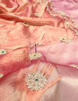 Gota pearl embroidery