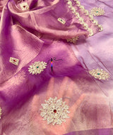 Gota pearl embroidery