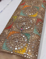 Mirror embroidery
