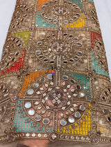 Mirror embroidery