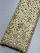 Heavy Cutdana Embroidery