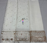 Heavy border embroidery