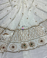 Heavy border embroidery