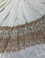 Heavy border embroidery