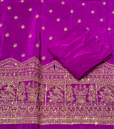 Heavy embroidery