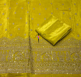 Heavy embroidery