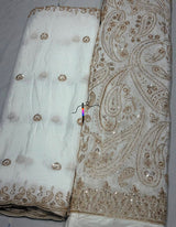 Heavy embroidery