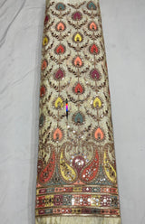 Heavy multi embroidery