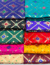 Ikkat brocade