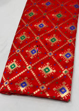 Ikkat brocade