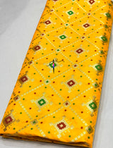 Ikkat brocade