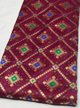 Ikkat brocade