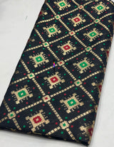 Ikkat brocade